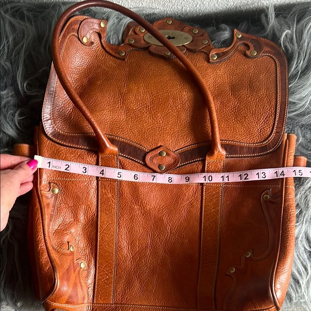 Mulberry Brown Leather Handbag - Picture 14 of 16